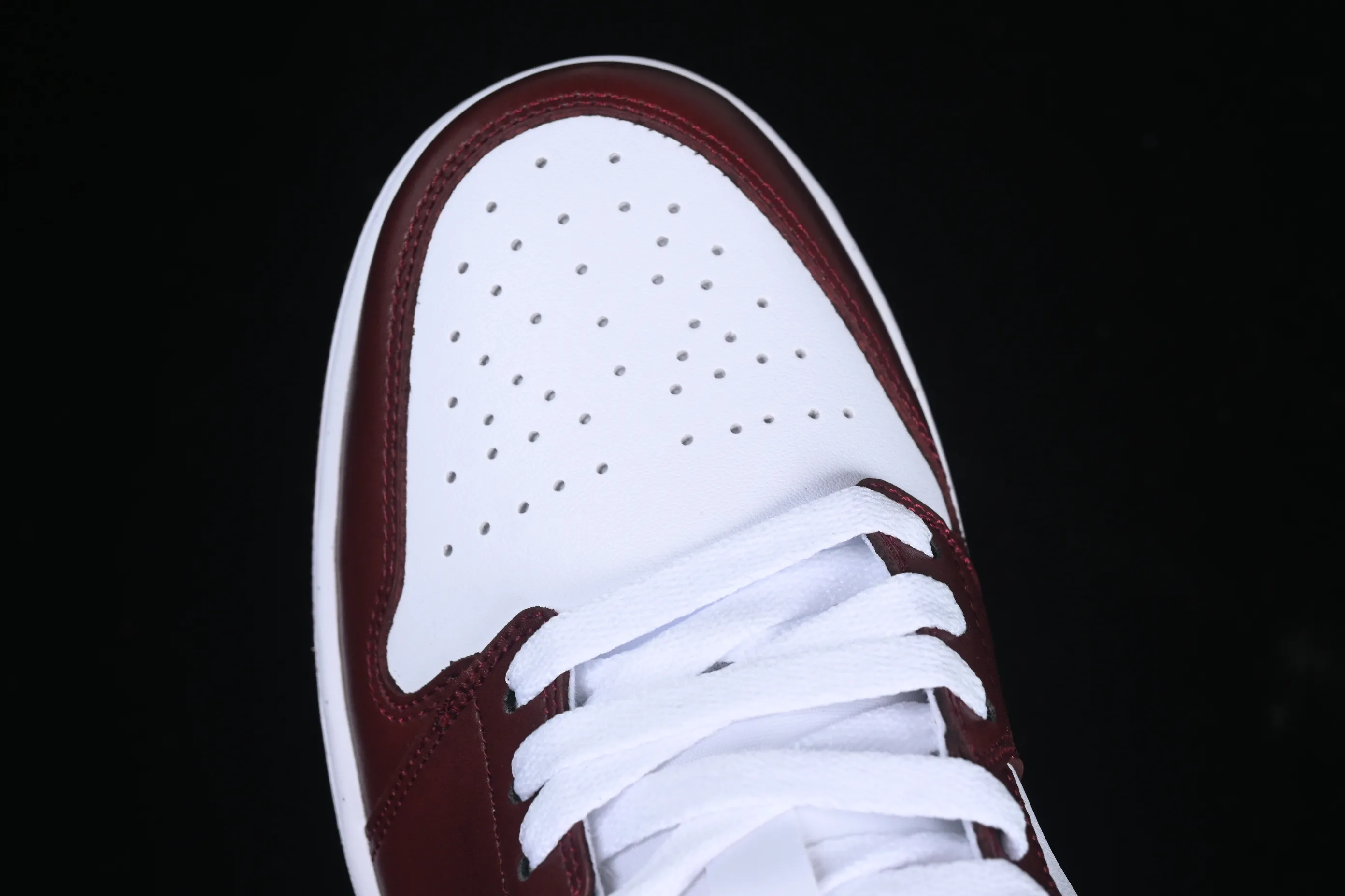 All categories Air Jordan Jordan series basketball shoes Air Jordan 1 Low Air Jordan 1 Low AJ1 Joe 1 white wine red low-top cultural casual sneakers HF3148-102